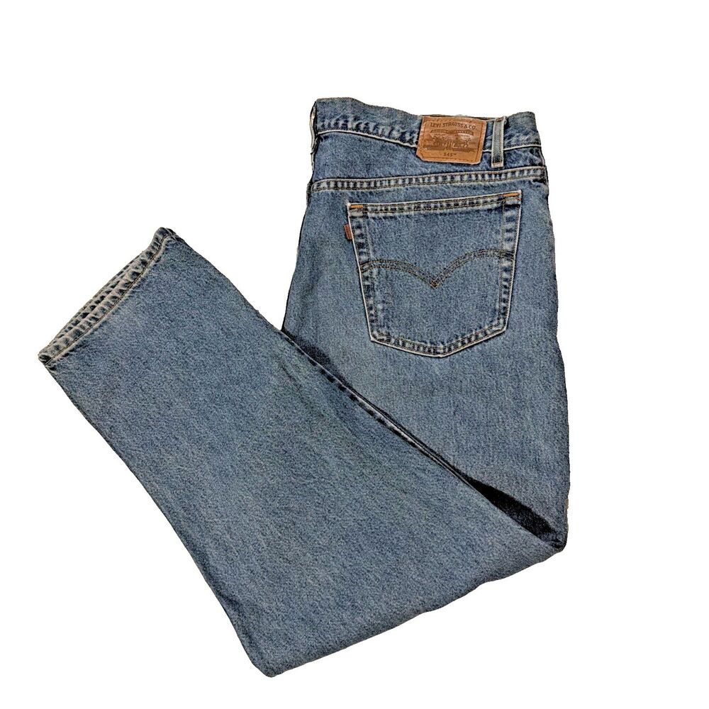 Vintage Levi's 545 Mens Loose Fit Jeans Size 44x30 Denim 100% Cotton